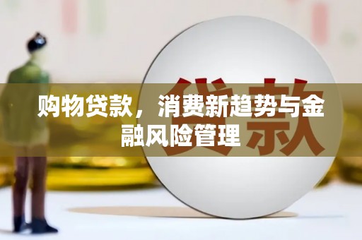 新津购物贷款，消费新趋势与金融风险管理