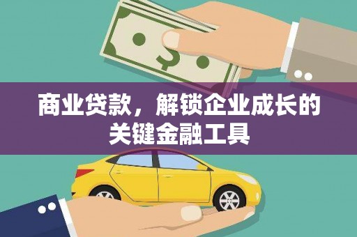 苏尼特右旗商业贷款，解锁企业成长的关键金融工具