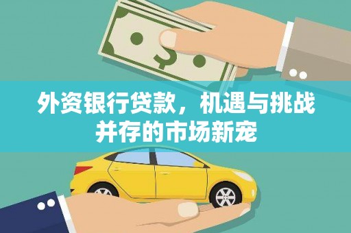 下营外资银行贷款，机遇与挑战并存的市场新宠