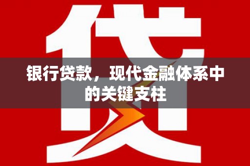 岱岳银行贷款，现代金融体系中的关键支柱