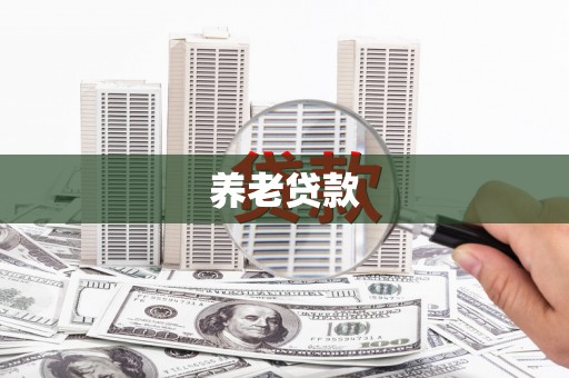 曹妃甸养老贷款
