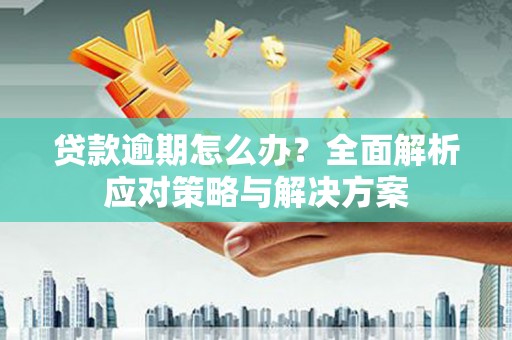 扶绥贷款逾期怎么办？全面解析应对策略与解决方案