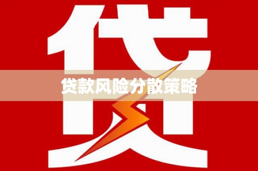 宁国贷款风险分散策略