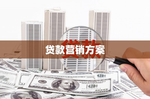 静海贷款营销方案