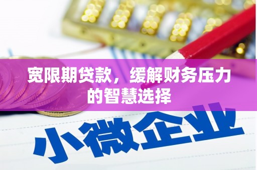 金湾宽限期贷款，缓解财务压力的智慧选择