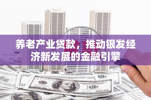 婺城养老产业贷款，推动银发经济新发展的金融引擎
