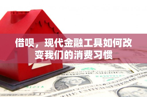 葵青借呗，现代金融工具如何改变我们的消费习惯