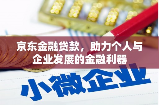 巴音郭楞蒙古京东金融贷款，助力个人与企业发展的金融利器
