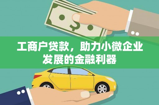 天元工商户贷款，助力小微企业发展的金融利器