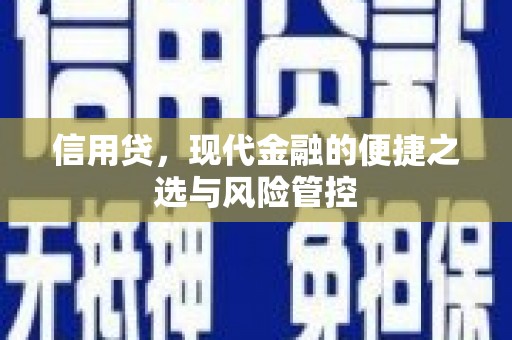 吉州信用贷，现代金融的便捷之选与风险管控