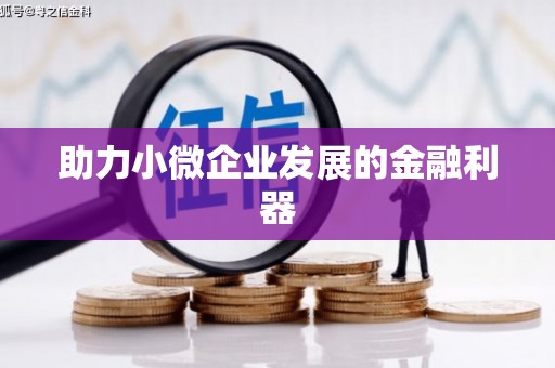 观音助力小微企业发展的金融利器